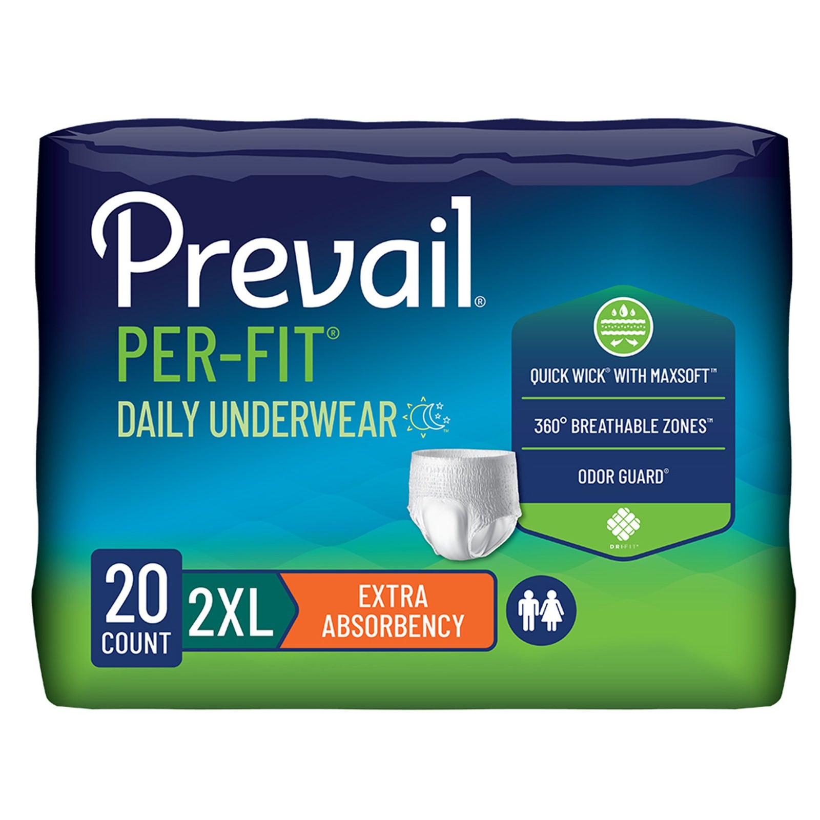 FIRST QUALITY PR Prevail Per-Fit Protective Underwear