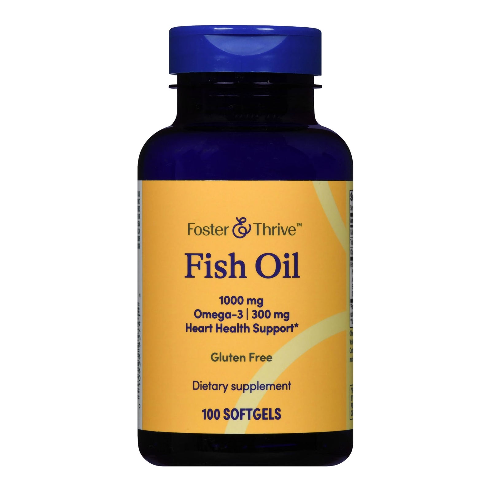 Foster & Thrive™ Omega 3 Fish Oil 1,000 mg Softgel Supplement