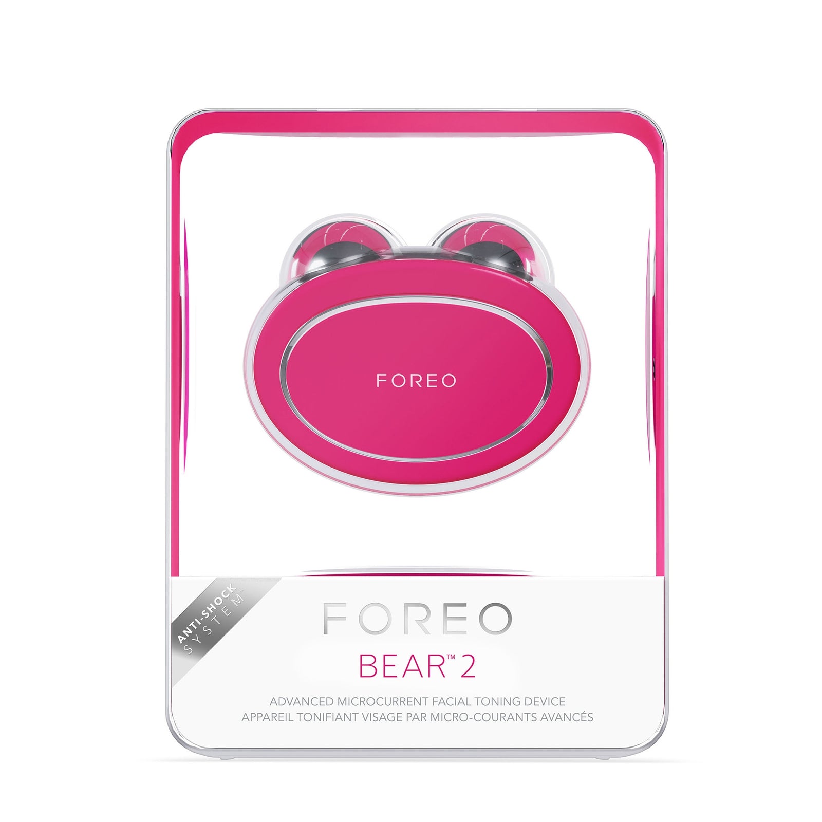 BEAR™ 2 Microcurrent Facial Toning Device - Fuchsia