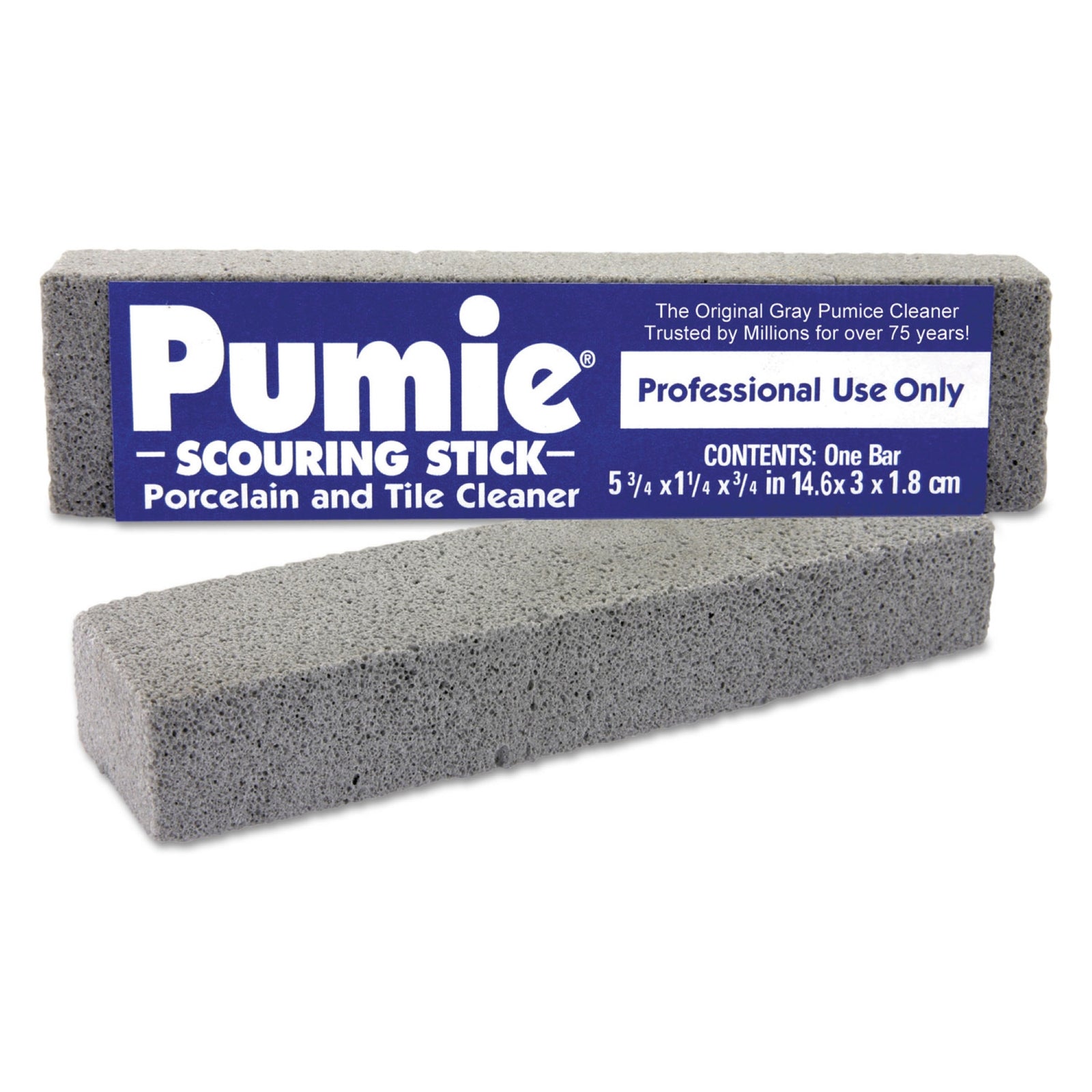 Pumie® Scouring Stick 1-1/4 x 6-3/4 inch (Pack of 12)