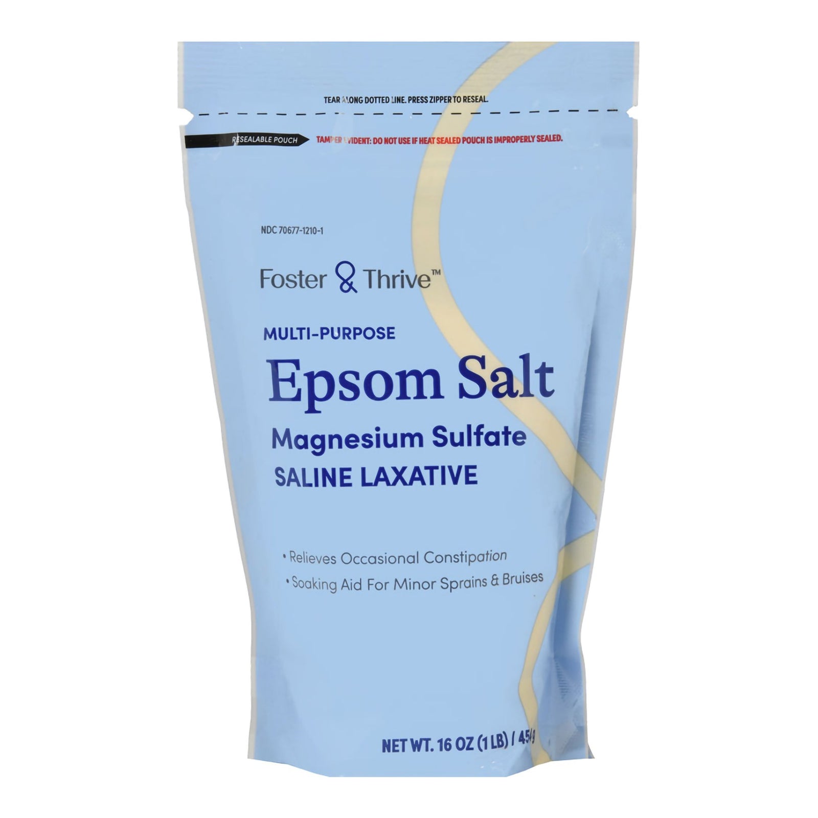Epsom Salt Magnesium Sulfate USP Granules 1 lb