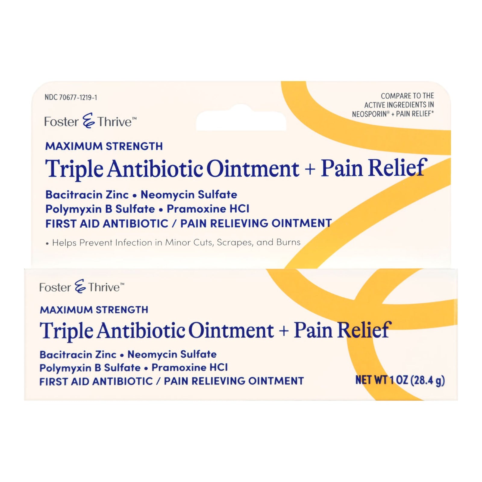 First Aid Antibiotic with Pain Relief Ointment 1 oz
