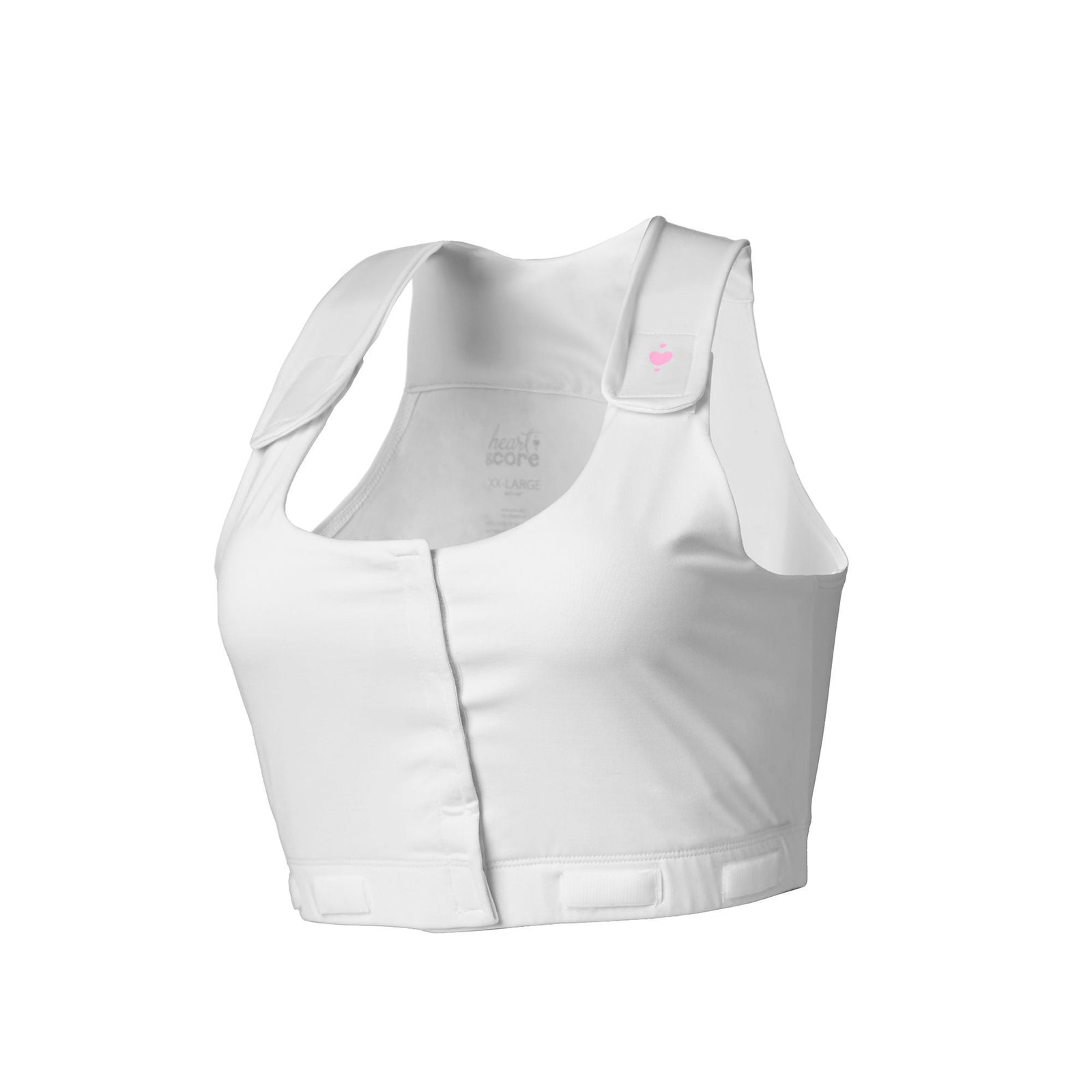 Heart & Core Larissa Post-Op Bra with Pockets and Drain Tabs