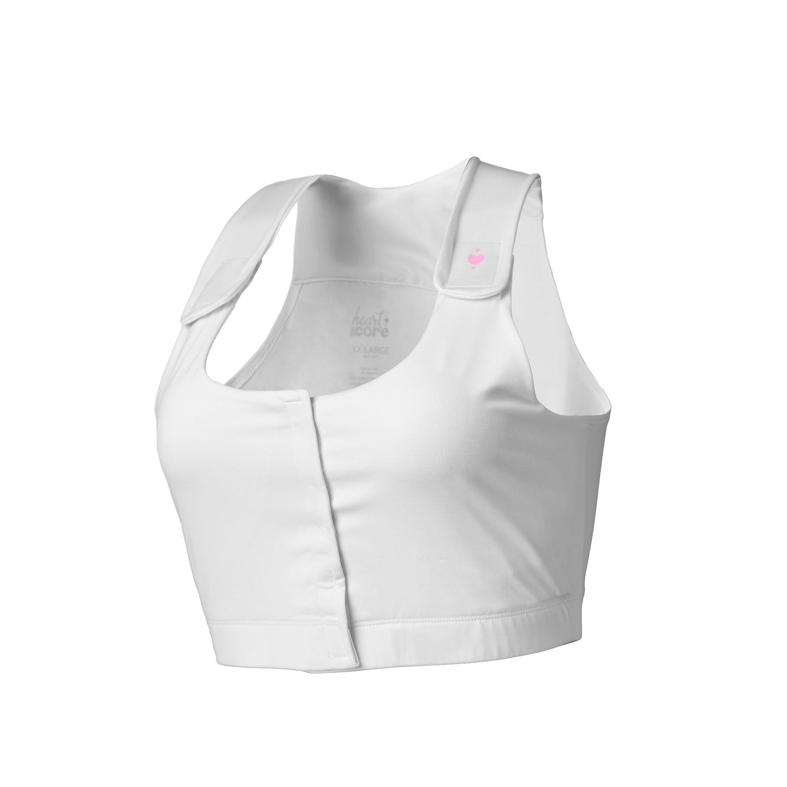 Heart & Core Serena Pocketed Post-Op Bra with Adjustable Straps