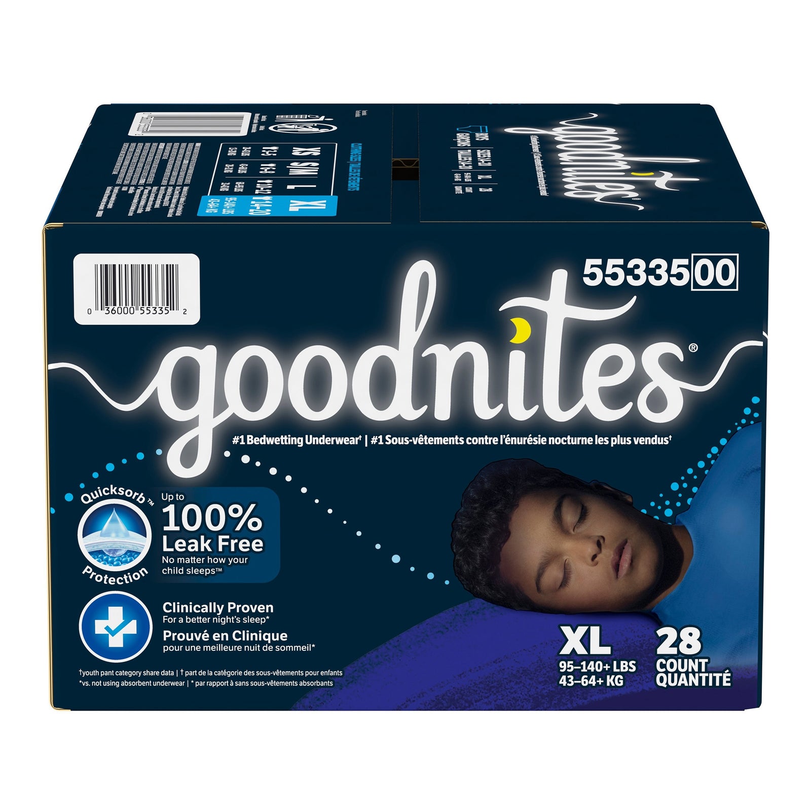 GoodNites® Male Youth Absorbent Underwear X-Large