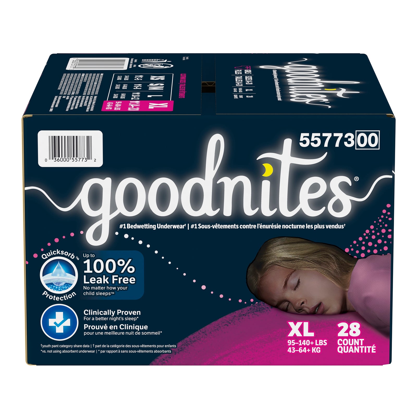 GoodNites® Female Youth Absorbent Underwear X-Large