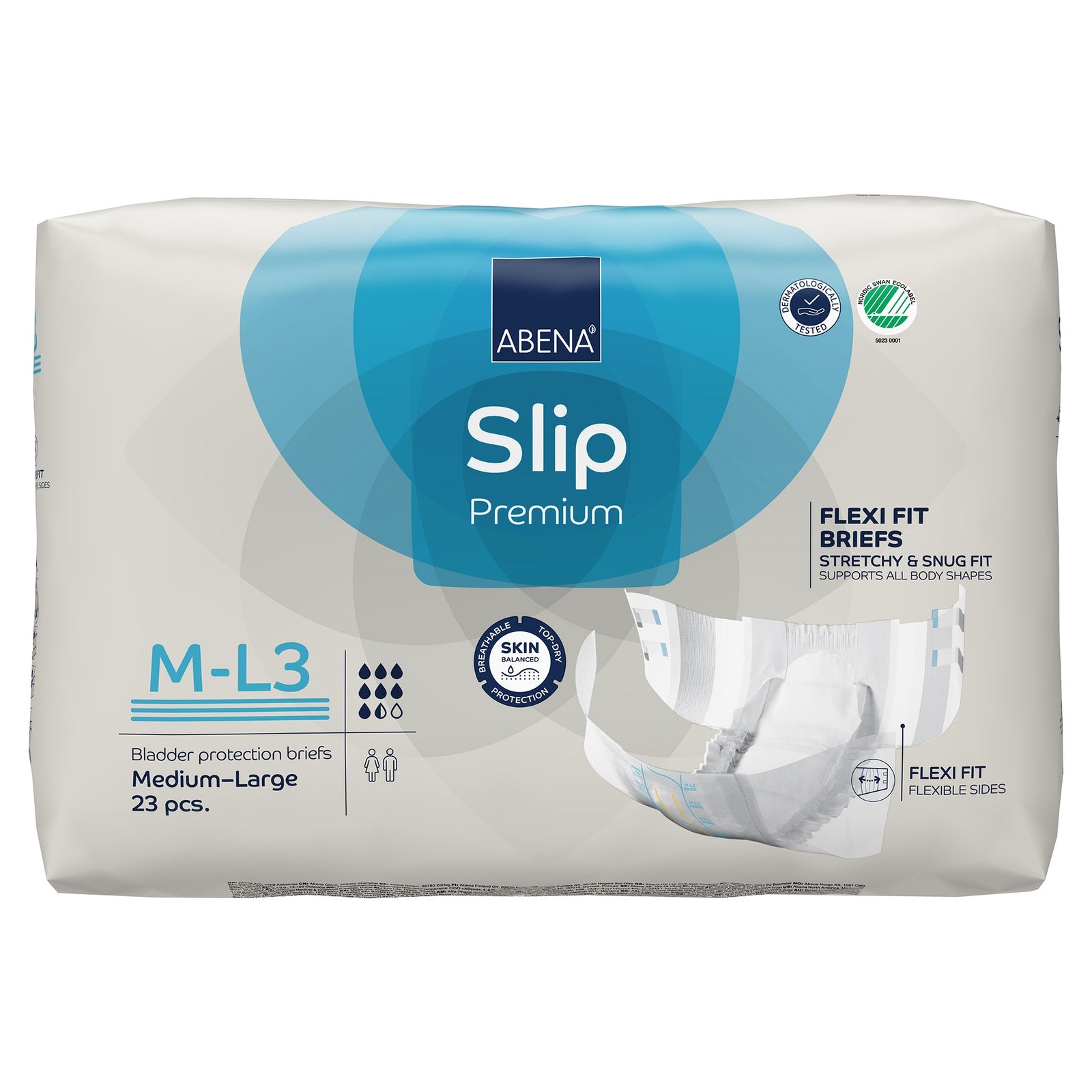 Abena Slip Flexi Fit Adult Medium/Large Incontinence Briefs