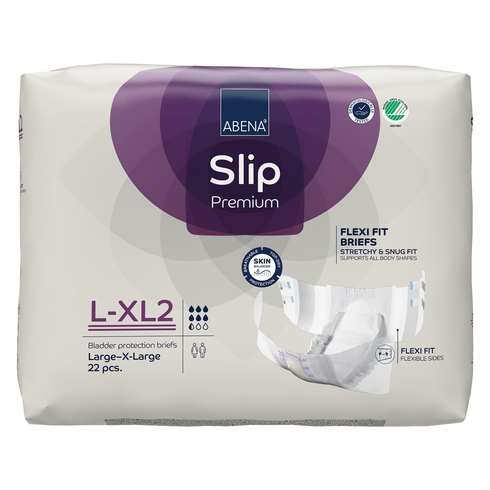 Abena Slip Flexi Fit Adult Incontinence Briefs