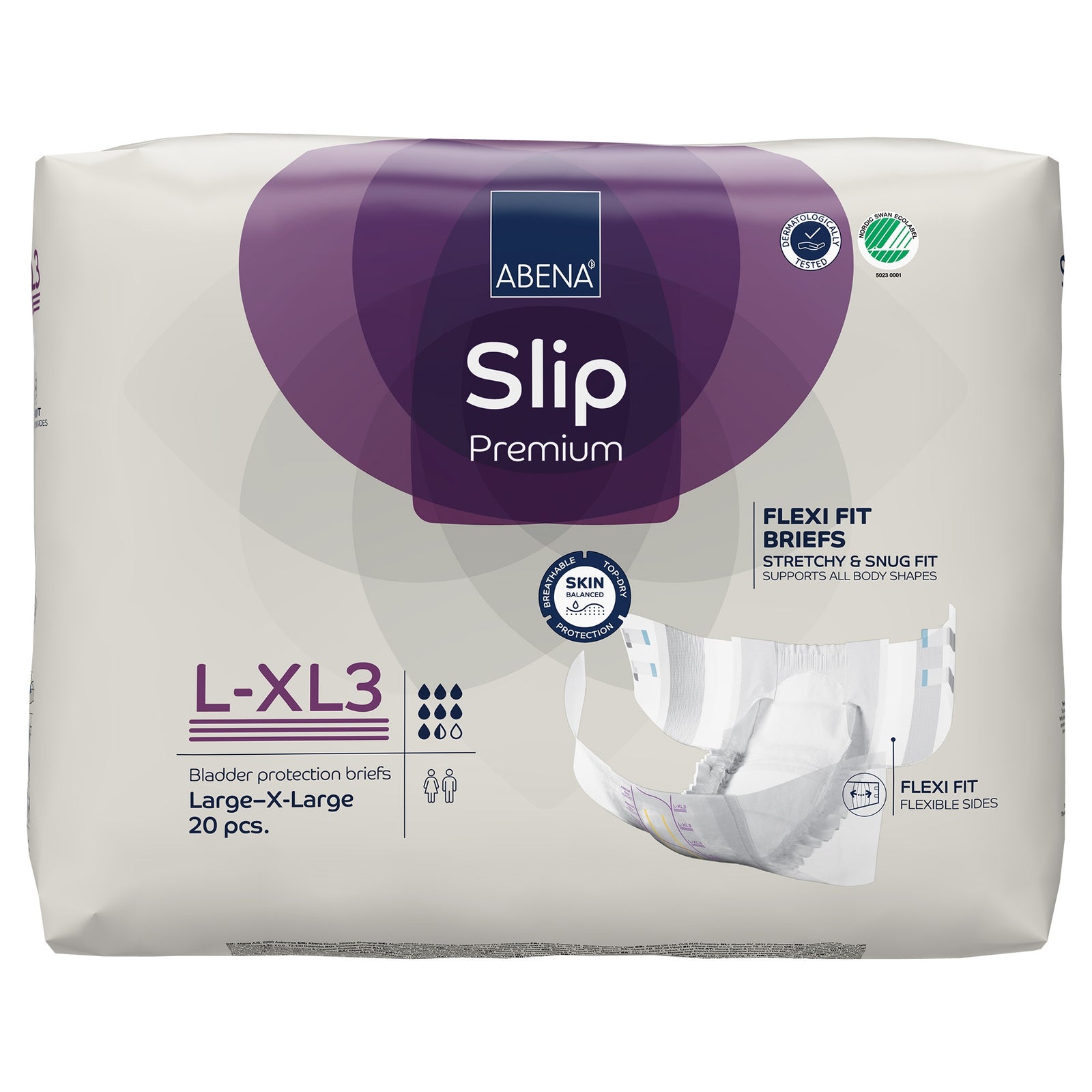 Abena Slip Flexi Fit Adult Incontinence Briefs