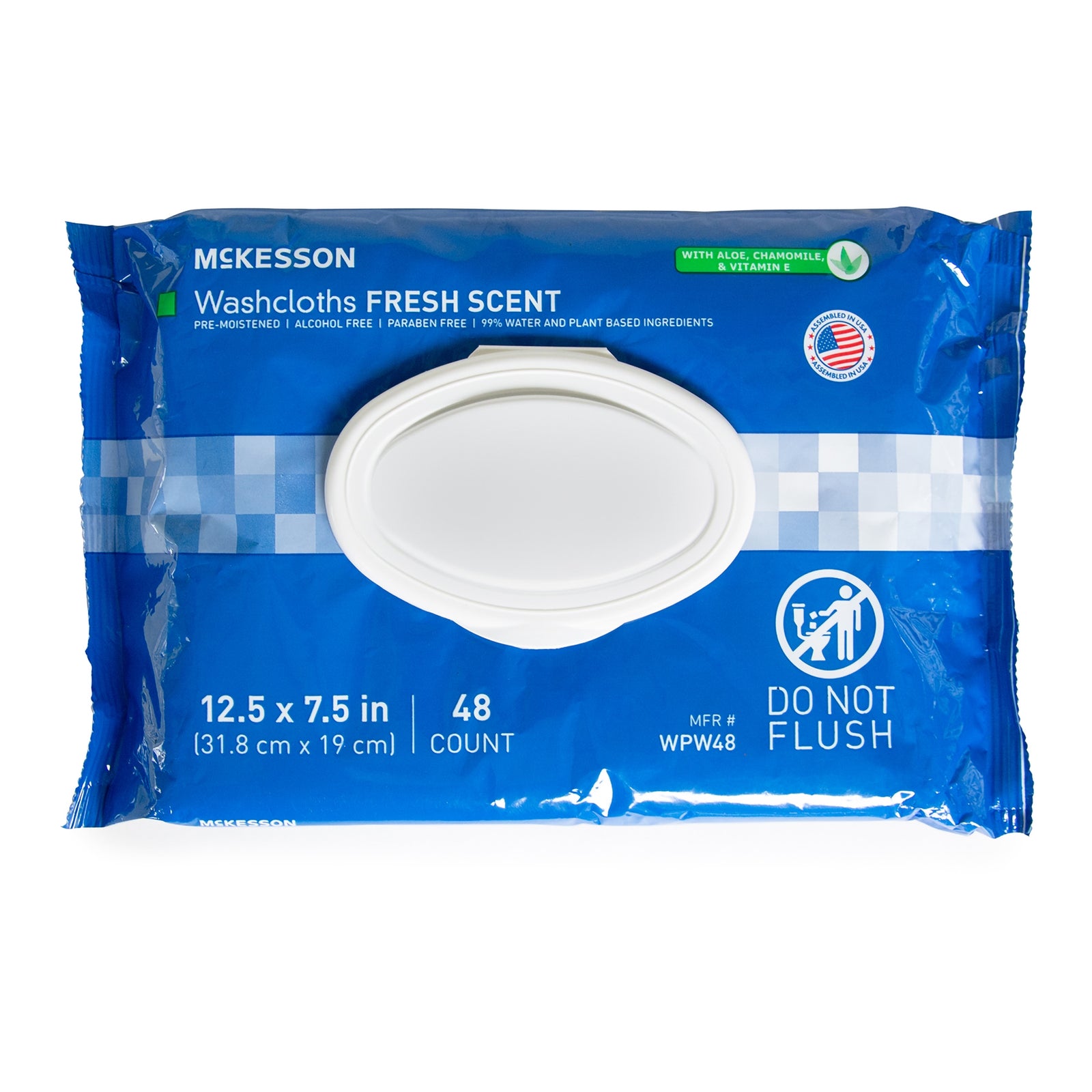 McKesson Personal Cleansing Wipes Soft Pack Scented