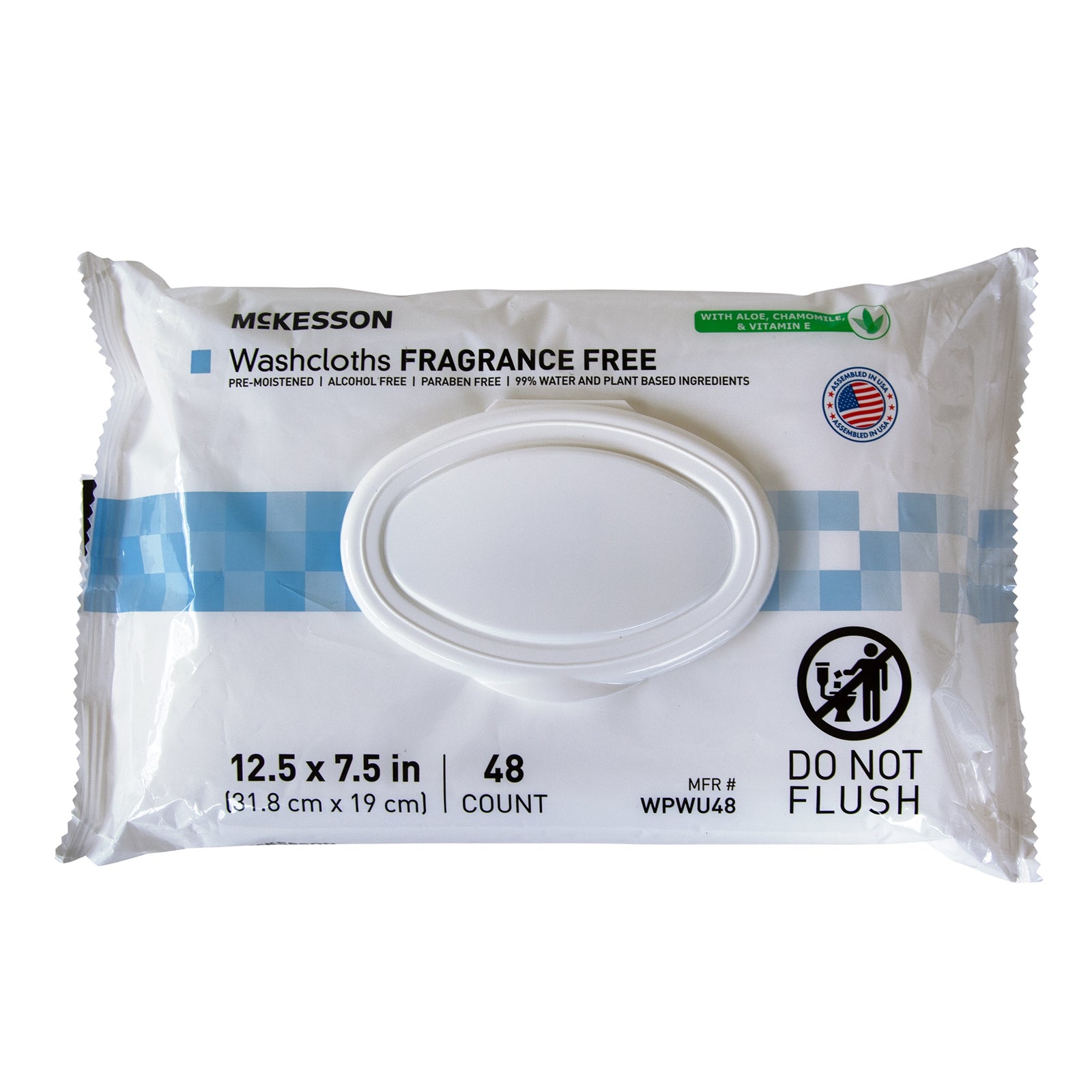 McKesson Personal Cleansing Wipes Unscented