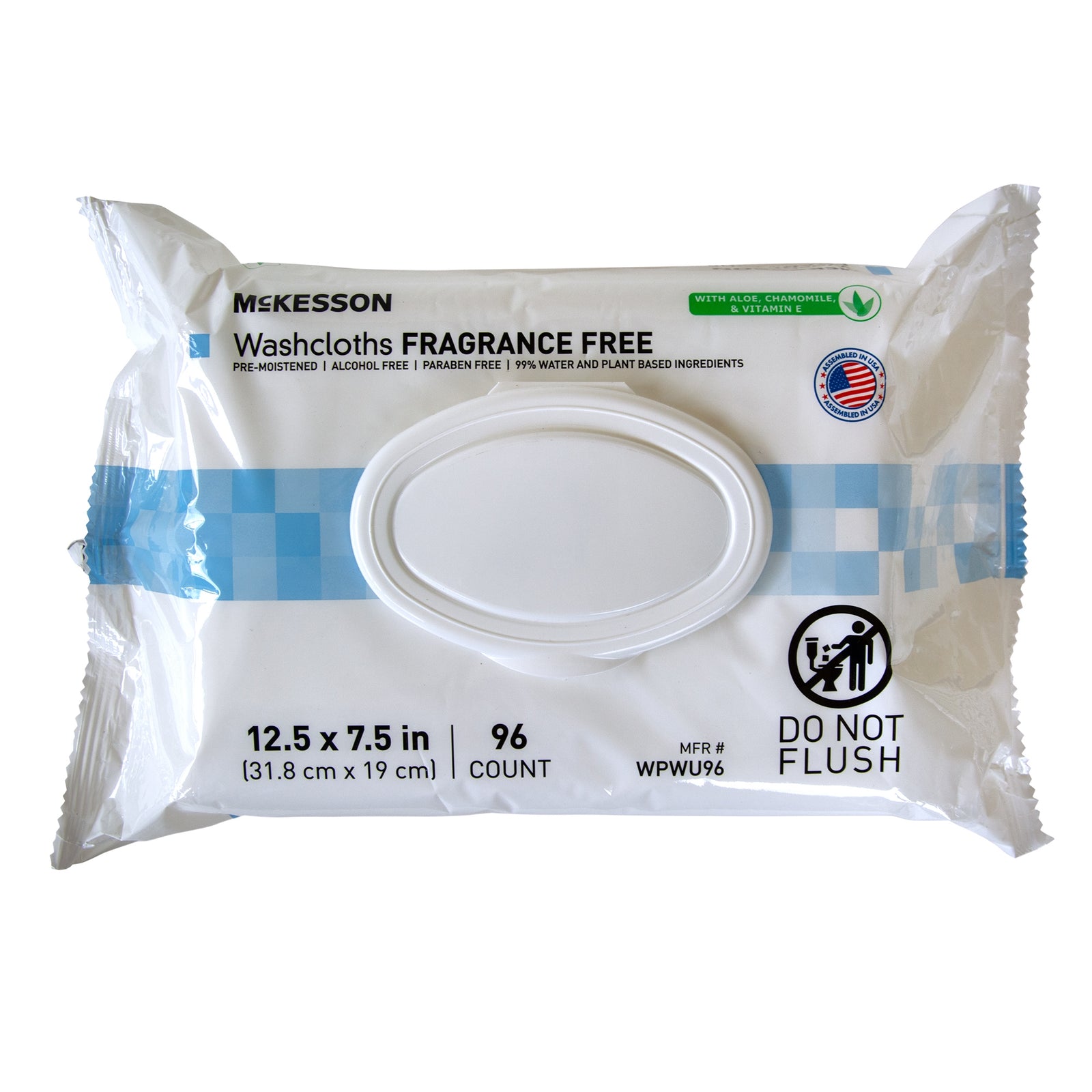 McKesson Personal Cleansing Wipes Unscented