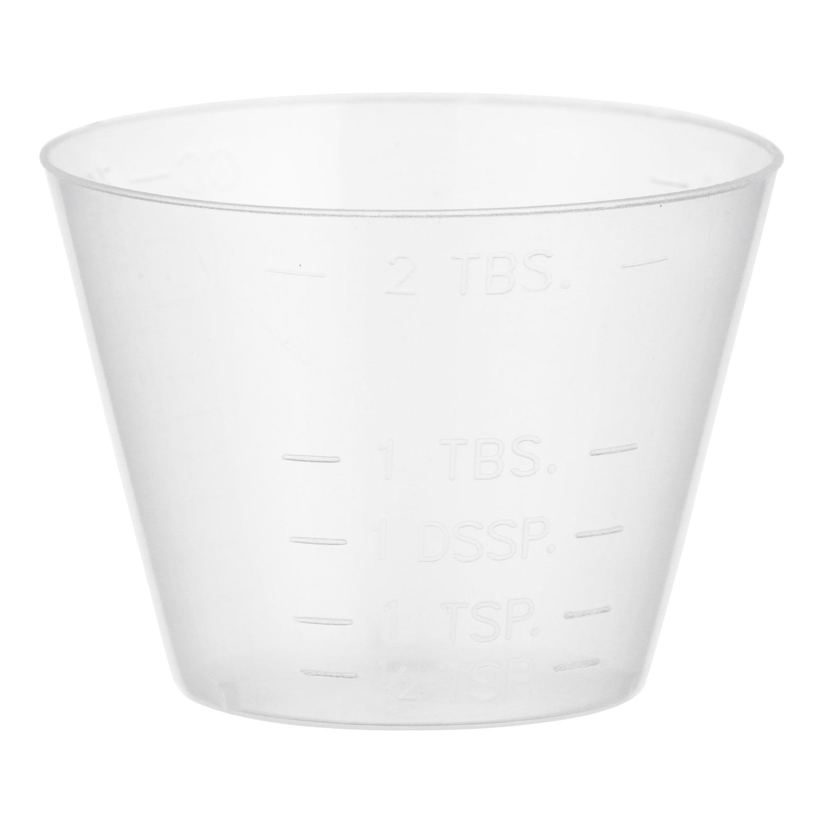 McKesson Medicine Cup, 1 oz Translucent Plastic