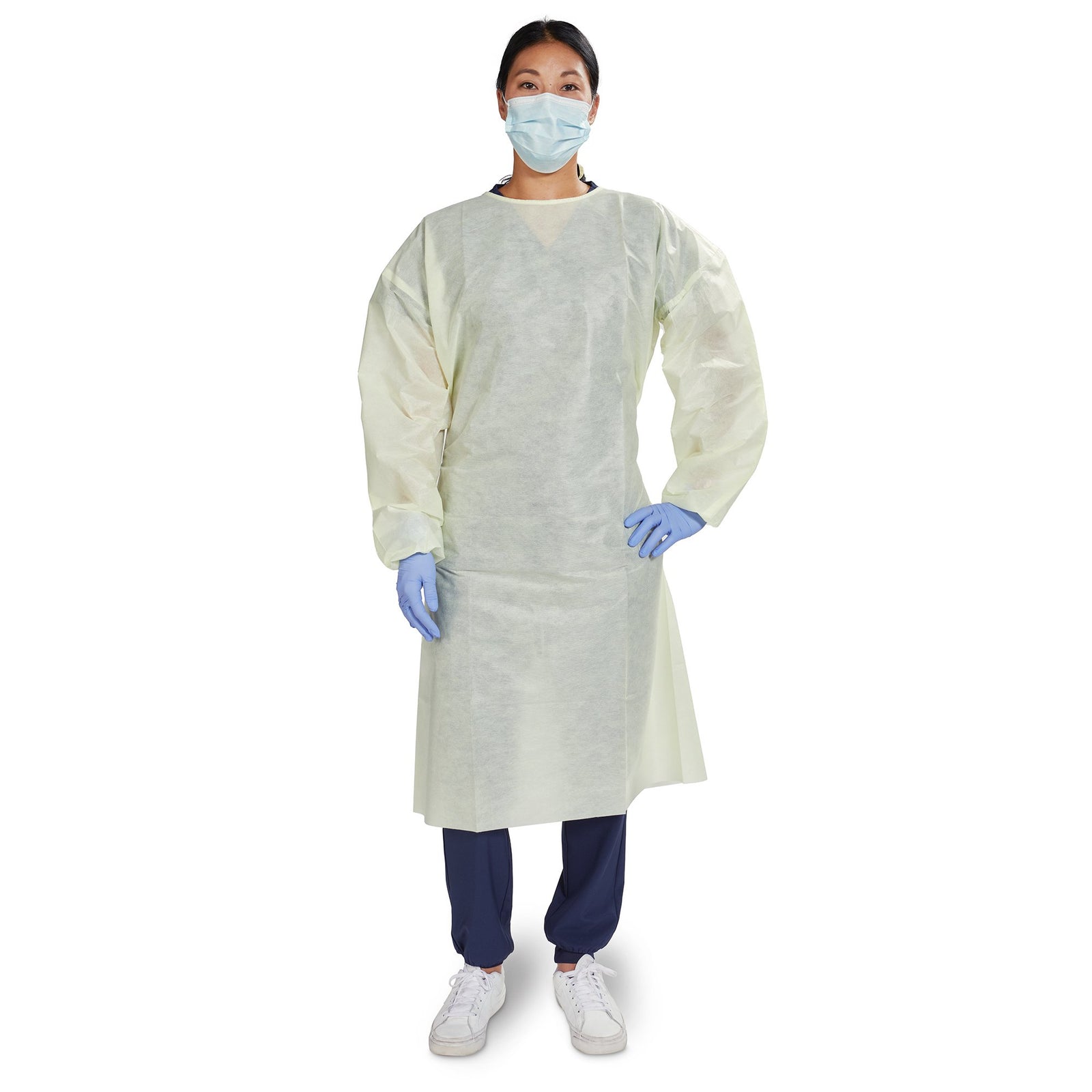 McKesson Protective Procedure Gown AAMI Level 2