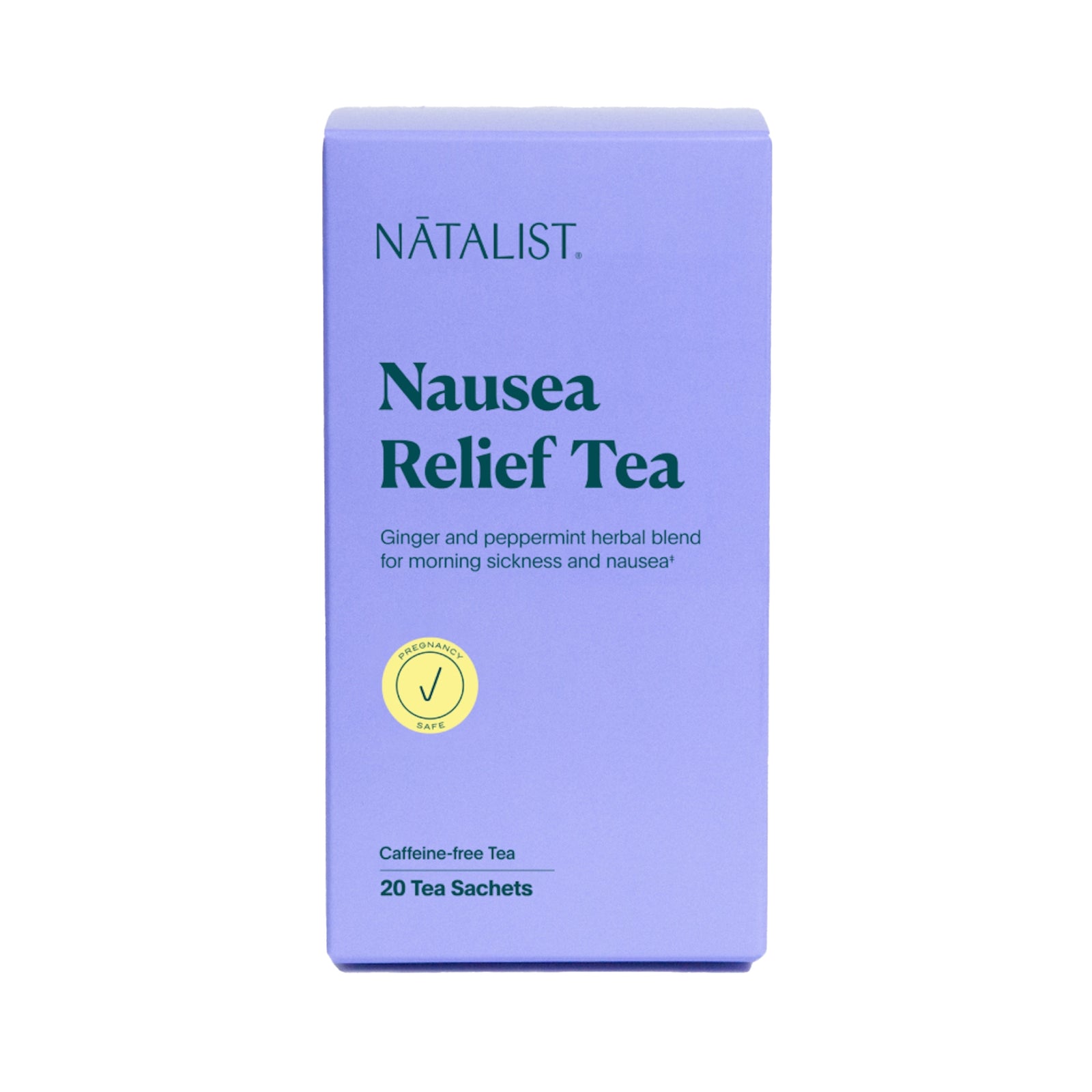 Natalist Nausea Relief Herbal Tea, 20 Sachets