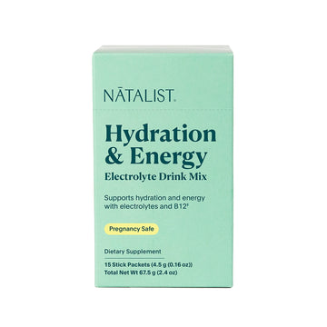 Natalist Hydration and Energy Electrolyte Powder - Berry Flavor