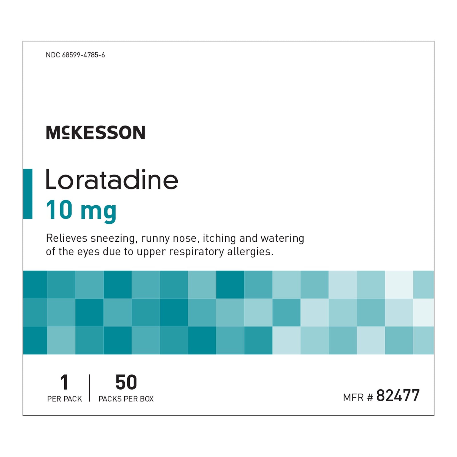 McKesson Loratadine 10 mg Allergy Relief Tablets