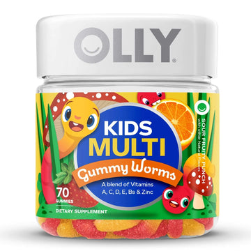 OLLY Kids Multi Gummy Worms Dietary Supplement