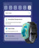 Kiddo Health Monitor Band for Children - Heart Rate and Temperature Tracking