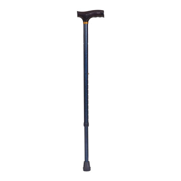 Blue Adjustable T-Handle Cane 31-40 Inch