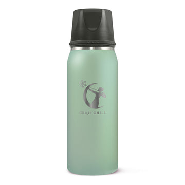 Ceres Chill OG Breast Milk Chiller Container 27 oz. Stainless Steel Zen Green