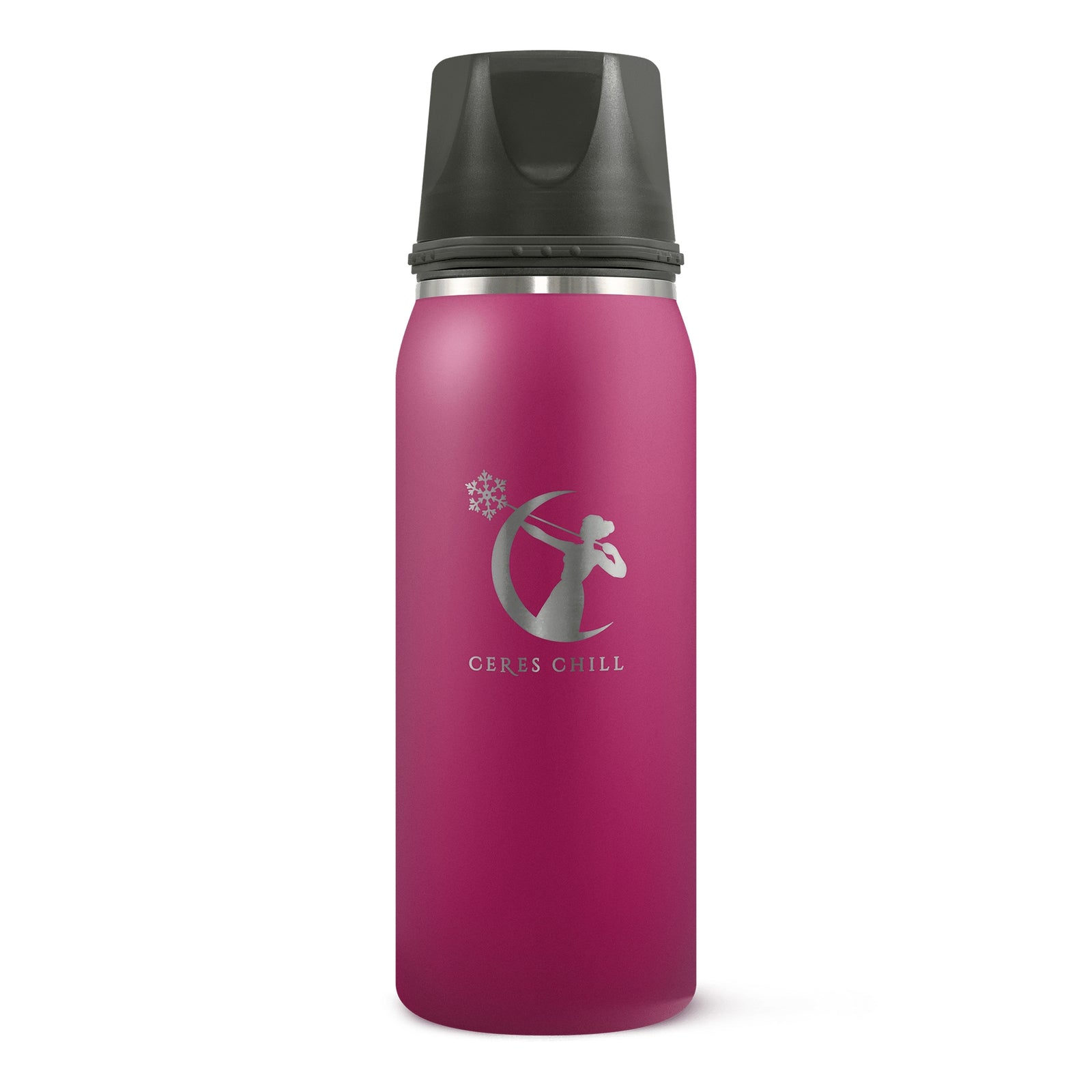 Ceres Chill OG 27 oz. Stainless Steel Breast Milk Chiller Container - Don't Call Me Hon Plum