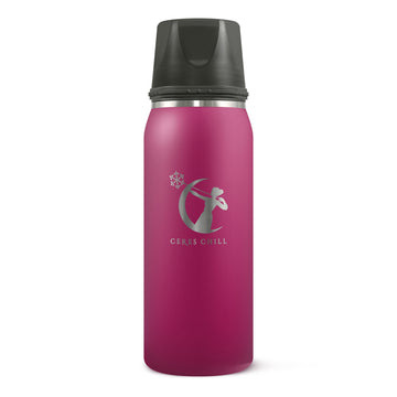 Ceres Chill OG 27 oz. Stainless Steel Breast Milk Chiller Container - Don't Call Me Hon Plum