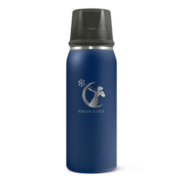 Ceres Chill OG 27 oz. Stainless Steel Breast Milk Chiller Container - Set Sail Navy