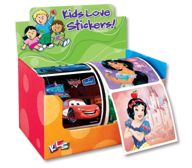 Disney 2-1/2 Inch Stickers