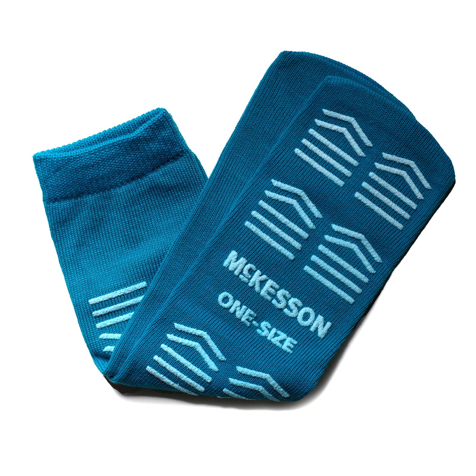 McKesson Slipper Socks - Teal, One Size Fits Most