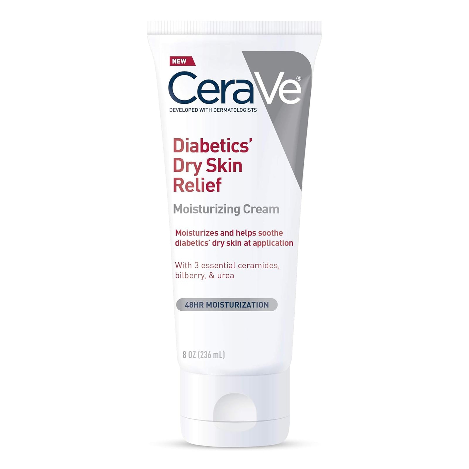 CeraVe Diabetics' Dry Skin Relief Moisturizing Cream 8 oz