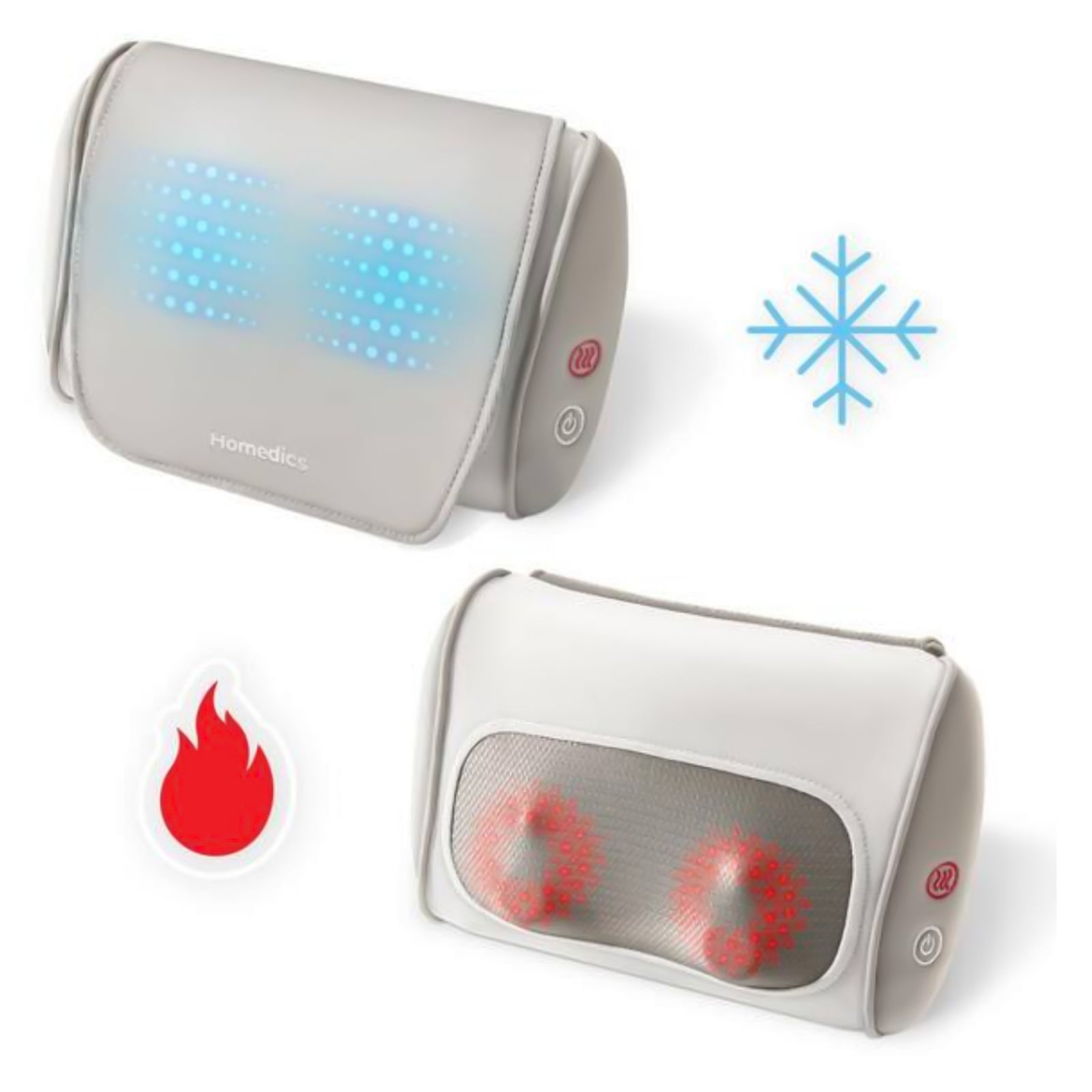 HoMedics Shiatsu Massage Pillow with Hot & Cold Therapy