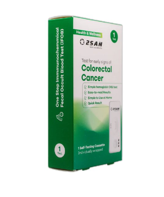2San Fecal Occult Blood Test (iFOB/FIT) - Colorectal Cancer Screening Kit