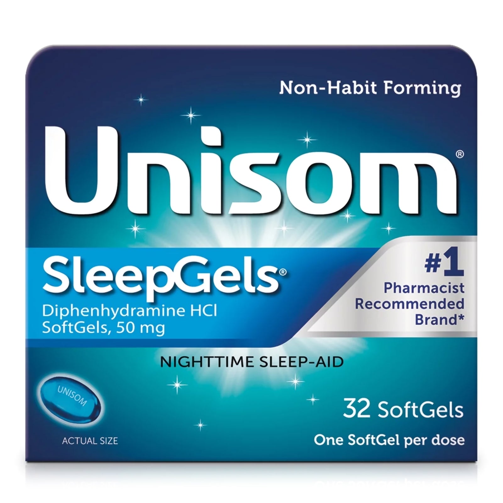 Unisom Sleepgels Sleep Aid 32 Softgels
