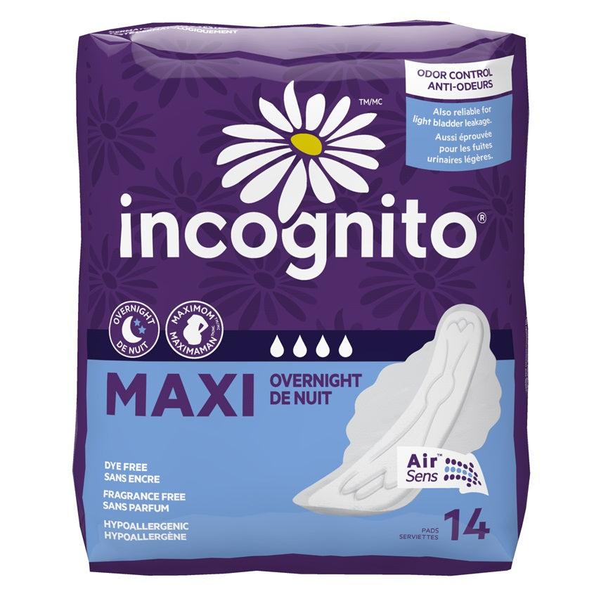 Incognito Ultra Thin Feminine Pads