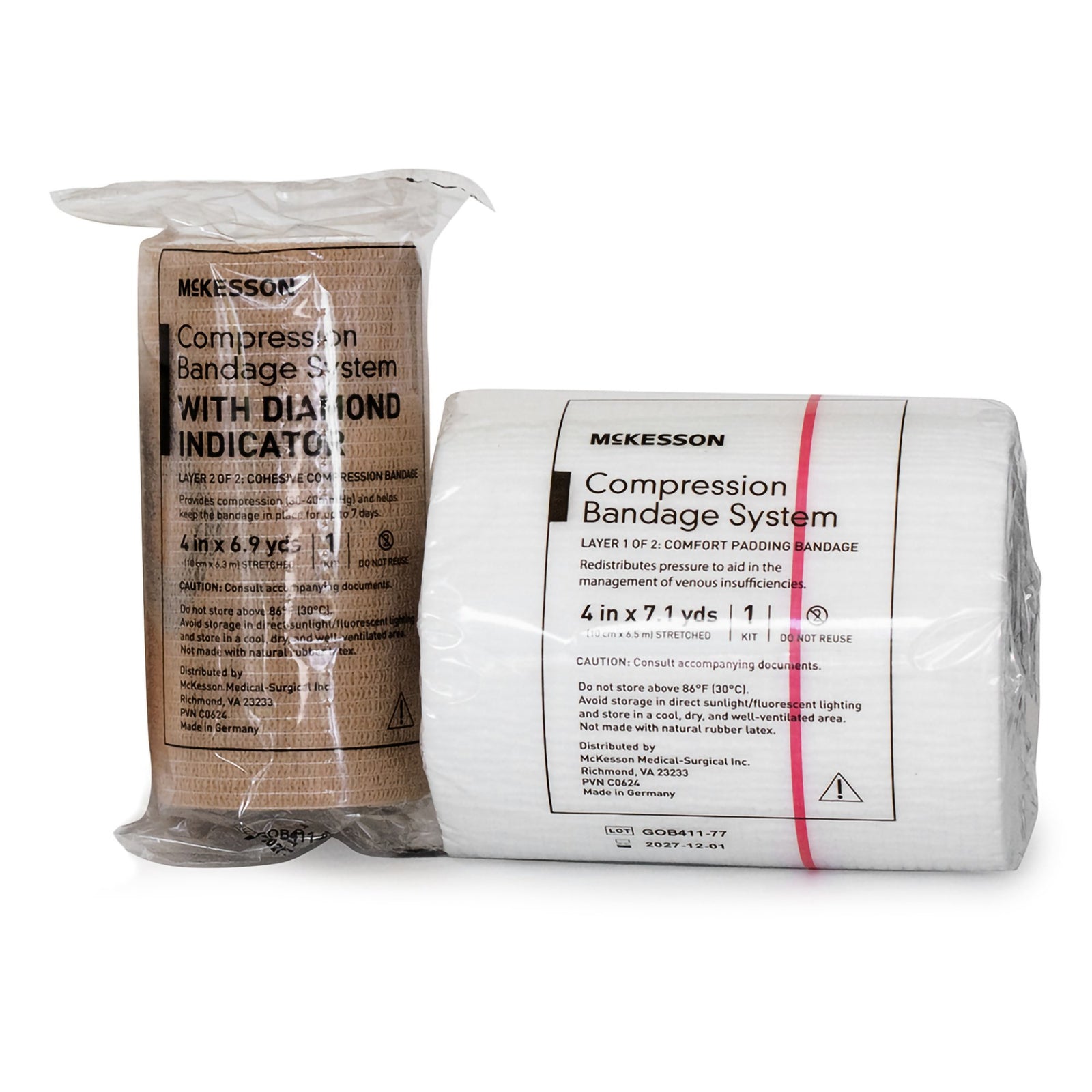 McKesson MedSurg 2-Layer Compression Bandage System