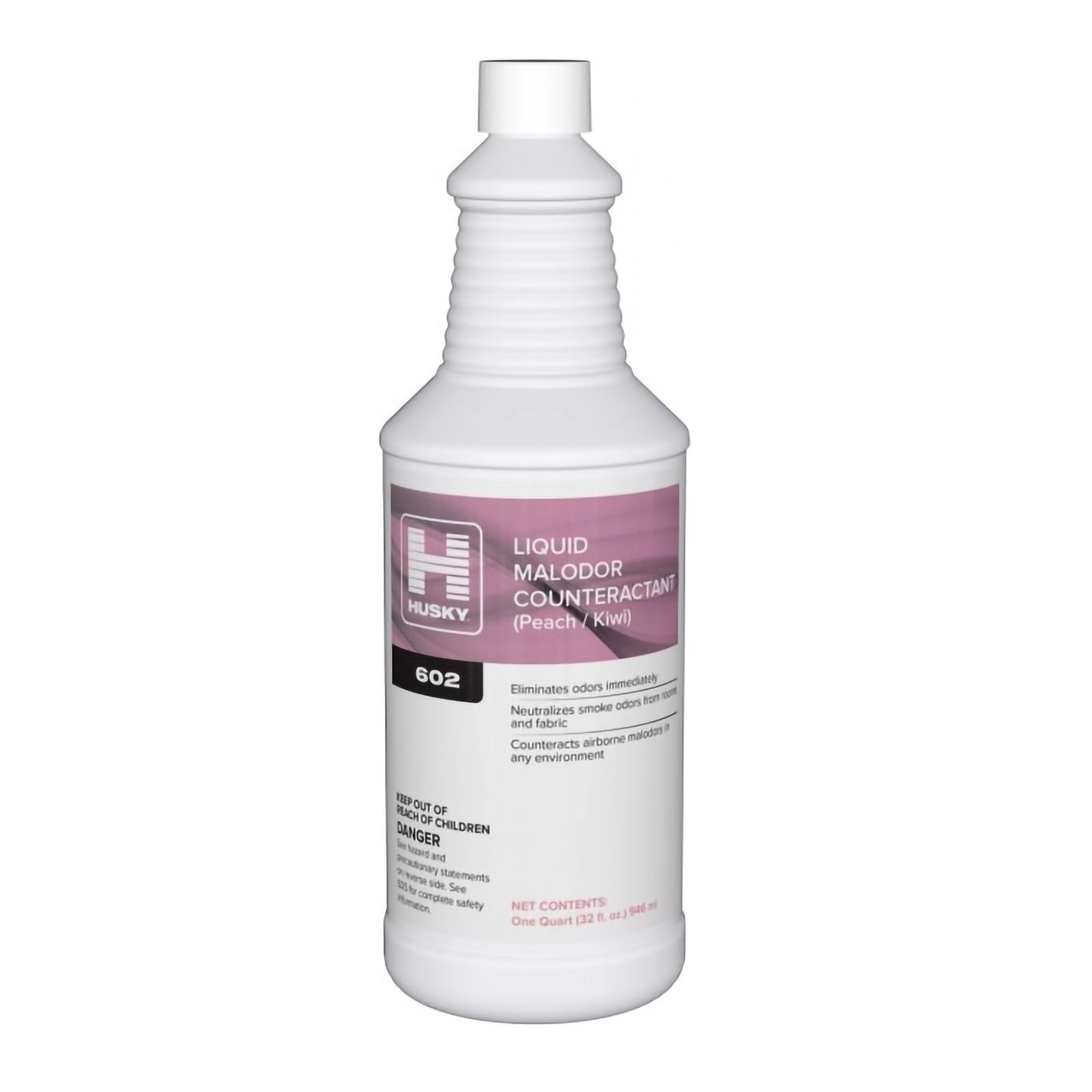 Husky Liquid Malodor Counteractant Deodorizer 32 oz Bottle - Peach/Kiwi Scent