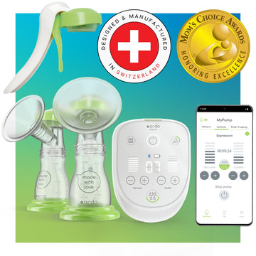 Ardo Alyssa Double Electric Breast Pump with Manual Handle