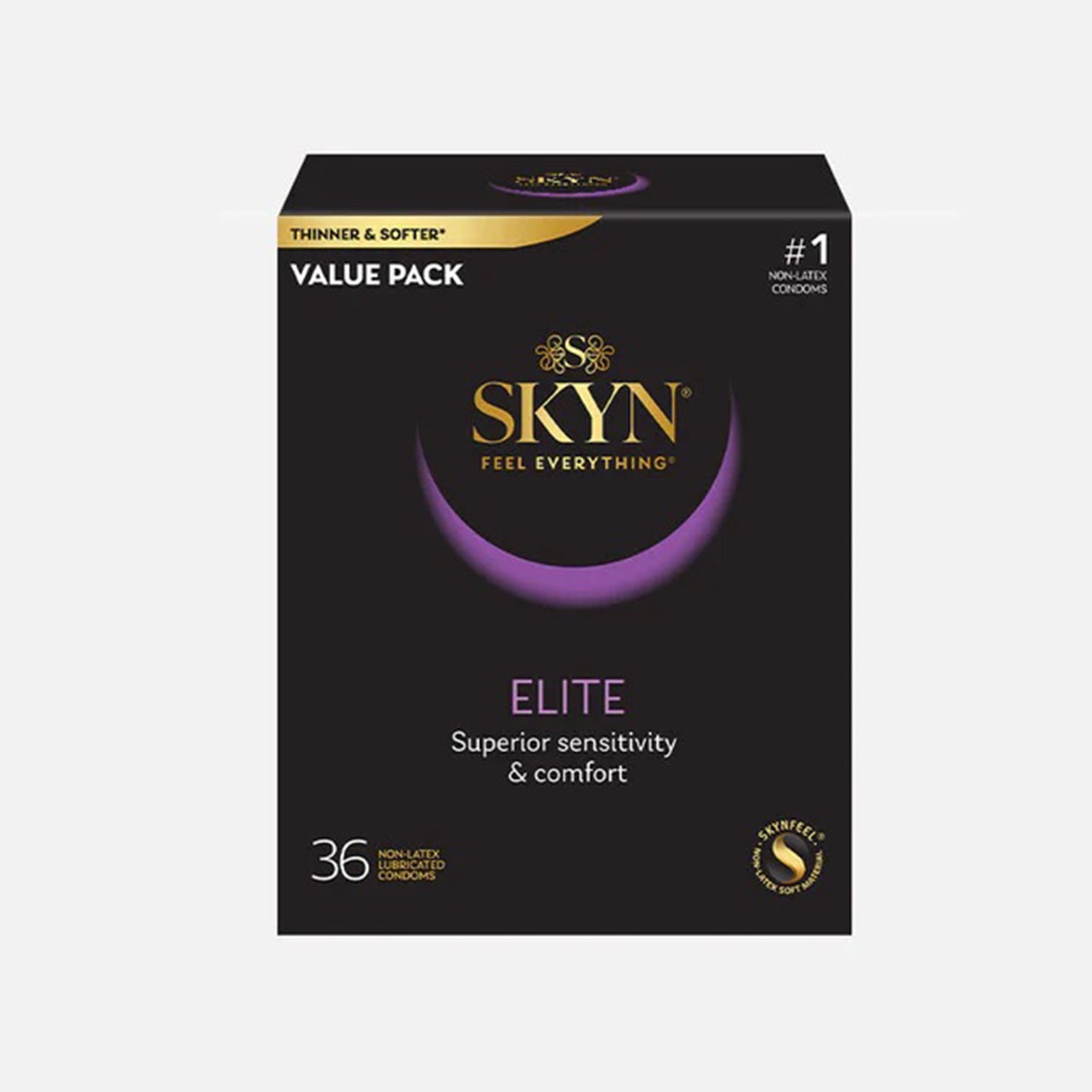 SKYN® Elite Lubricated Condoms One Size Fits Most