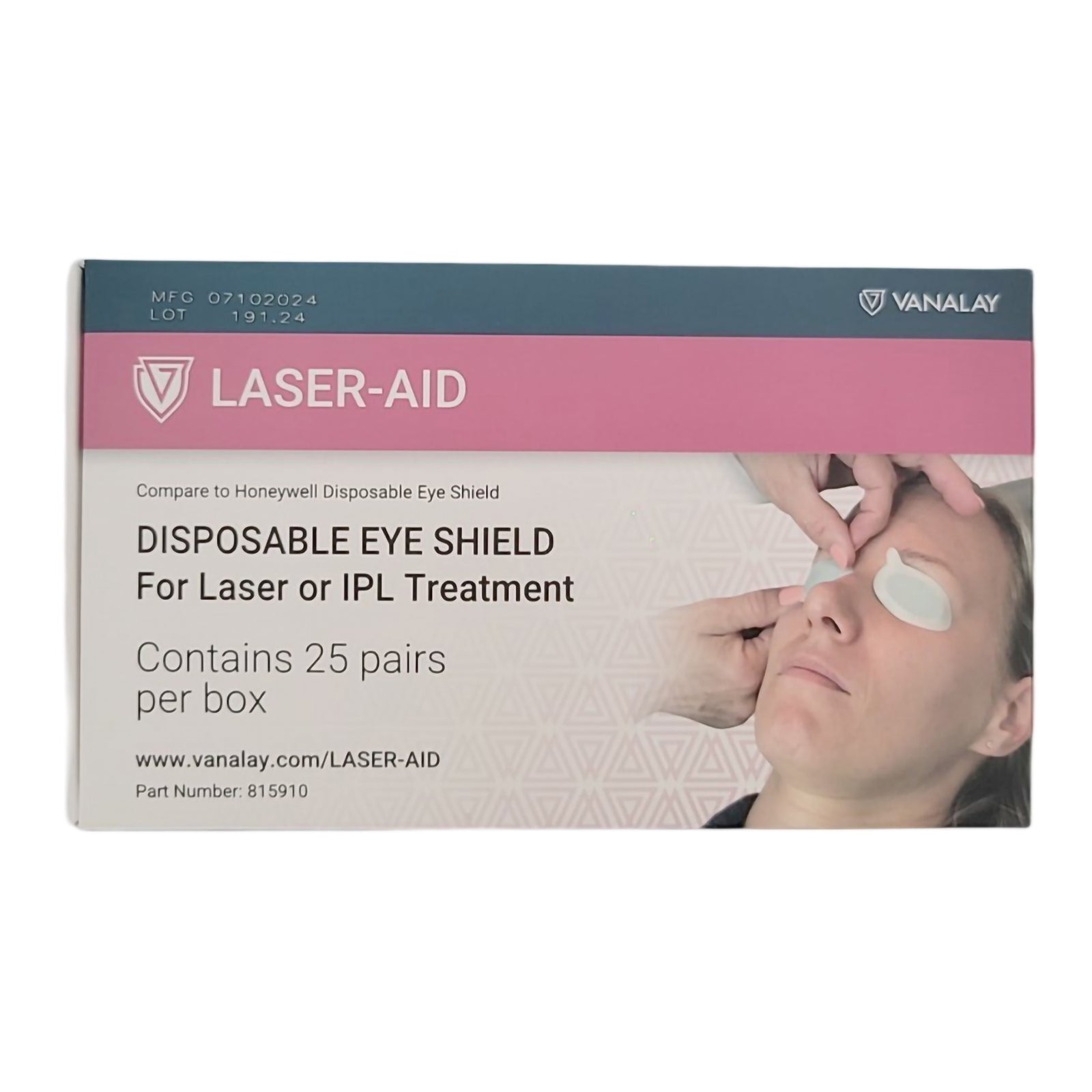 LASERVISION USA Laser/IPL Disposable Eye Shield