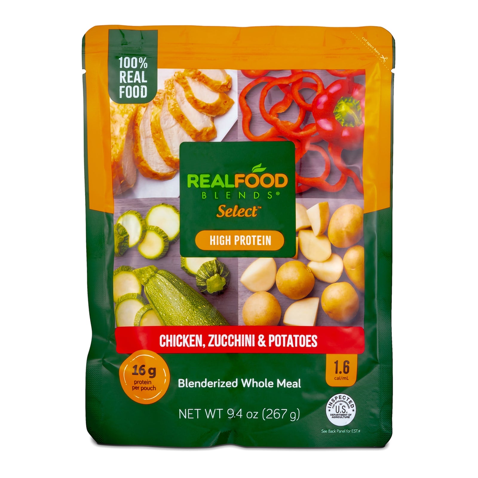 Real Food Blends Select Tube Feeding Formula