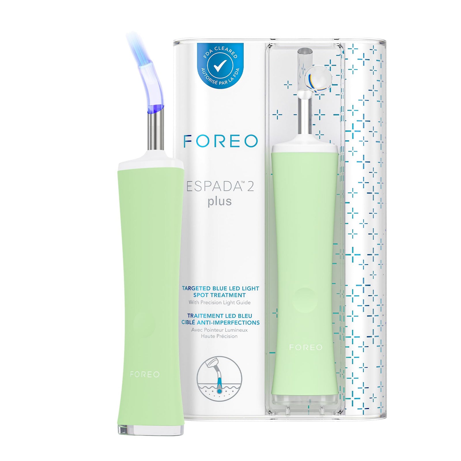 ESPADA 2 Plus Acne Treatment Device with Blemish Solution