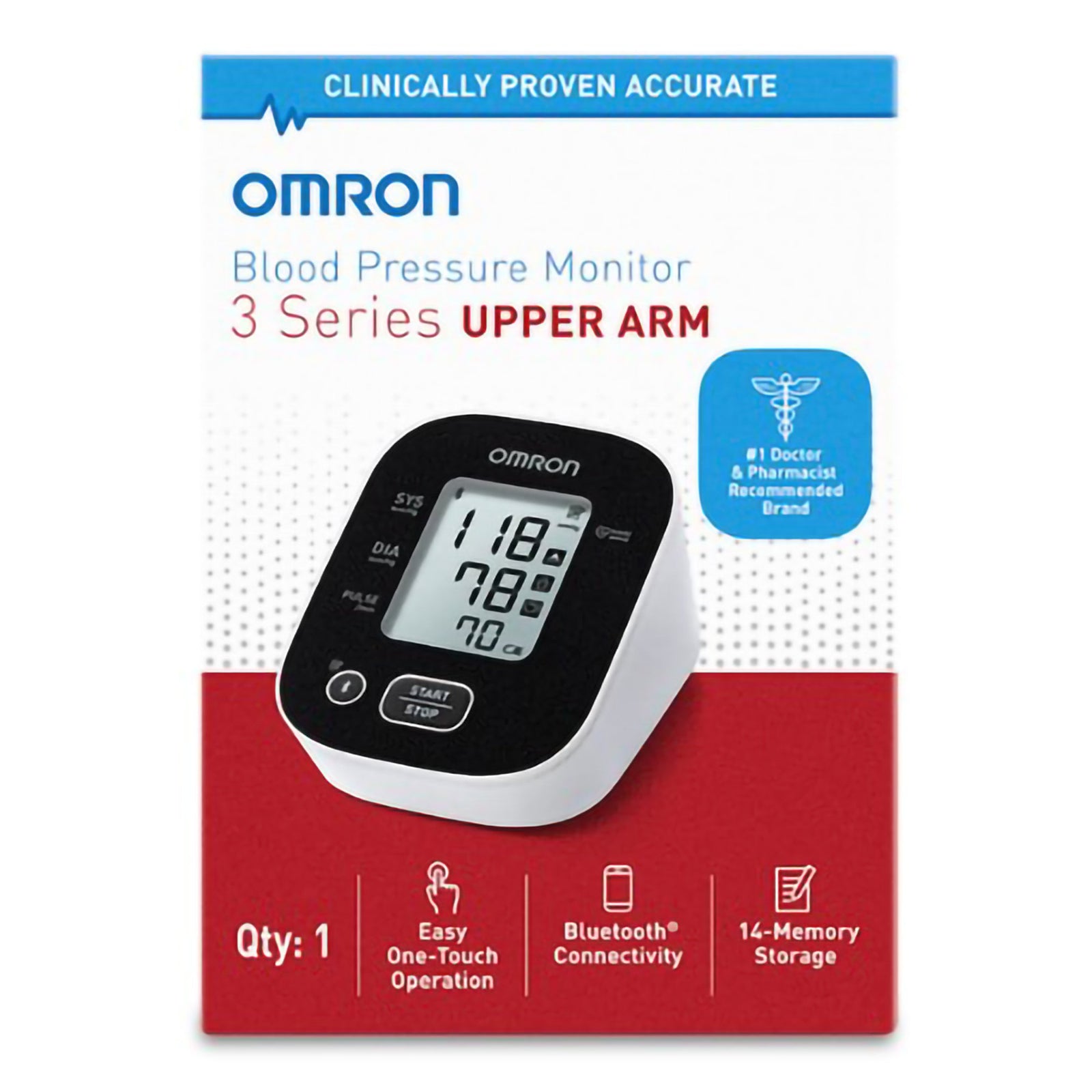 Home Automatic Digital Blood Pressure Monitor with Bluetooth