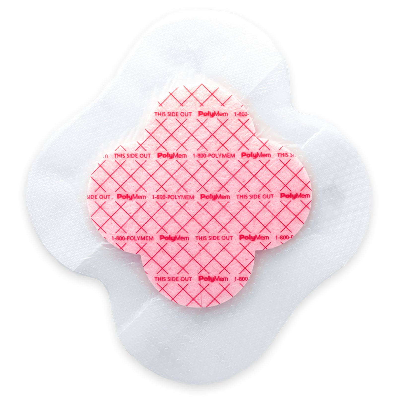 PolyMem VariSite Foam Dressing 8.2 x 8.5 Inch with Silicone Border