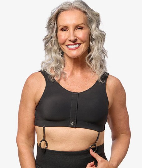 Elizabeth Pink Surgical Bra Post-Surgical Bra