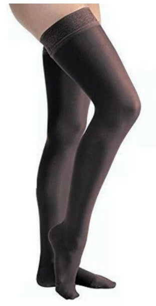 Jobst Activa Compression Stocking Thigh High Large Black