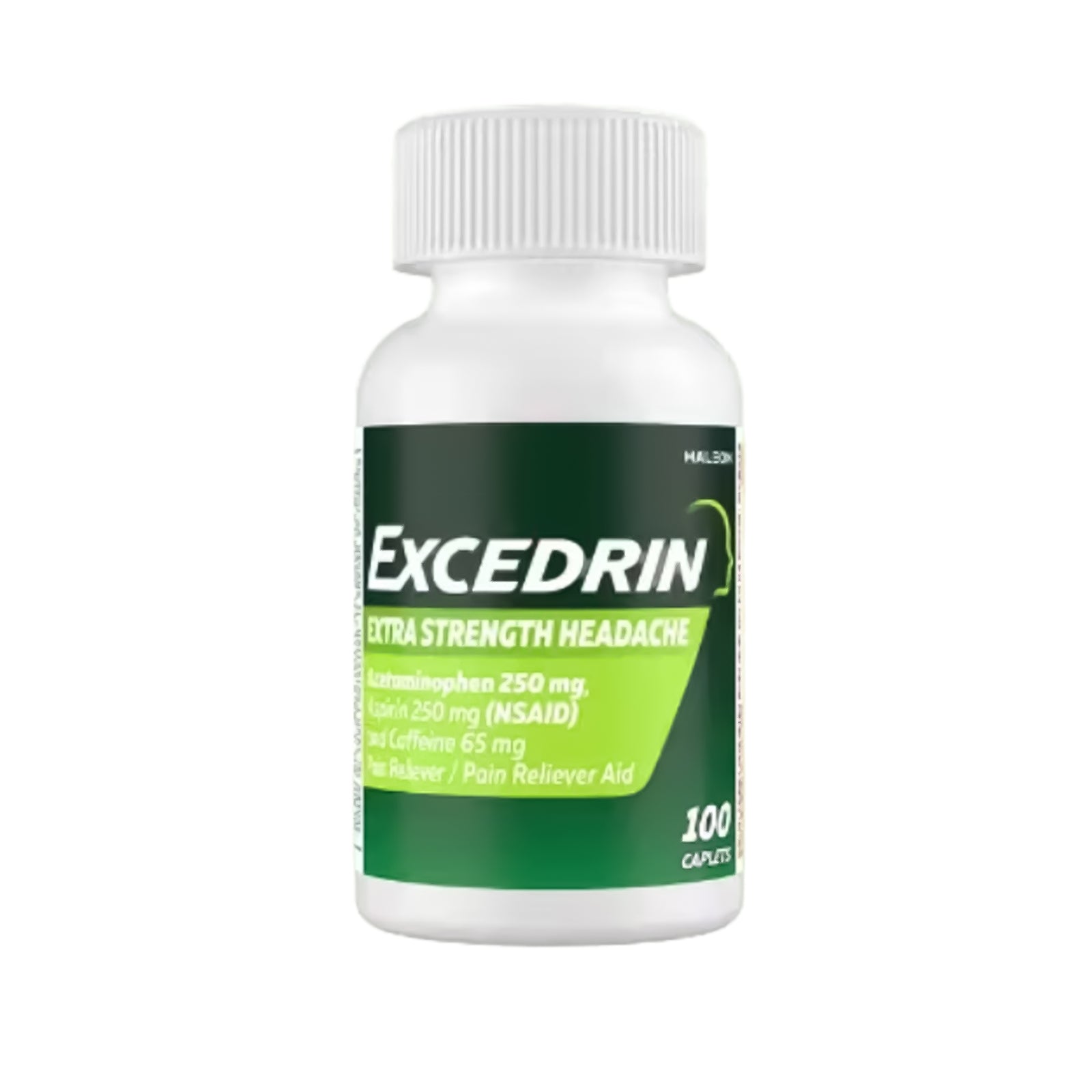 Excedrin Extra Strength Pain Relief Caplets 100 Count