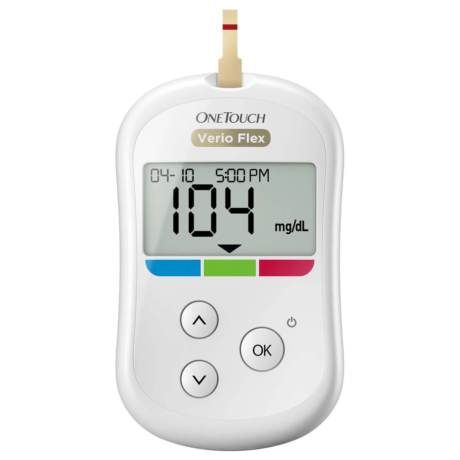 OneTouch Verio Flex Blood Glucose Meter Case of 4