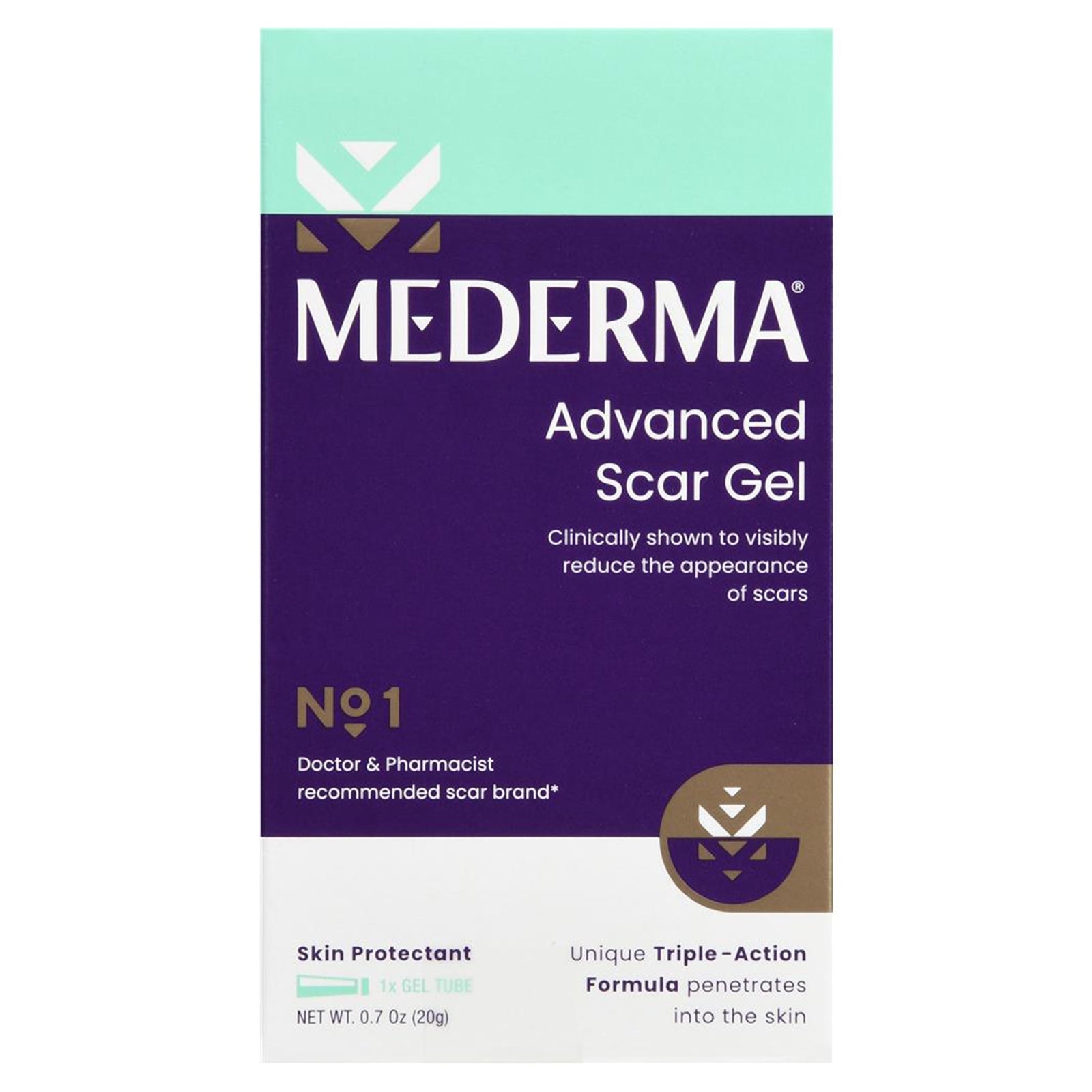 Mederma Advanced Scar Treatment Gel 0.7 oz Tube