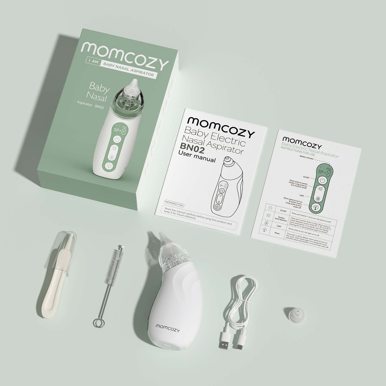 Momcozy Ultra-soft Tip Nasal Aspirator